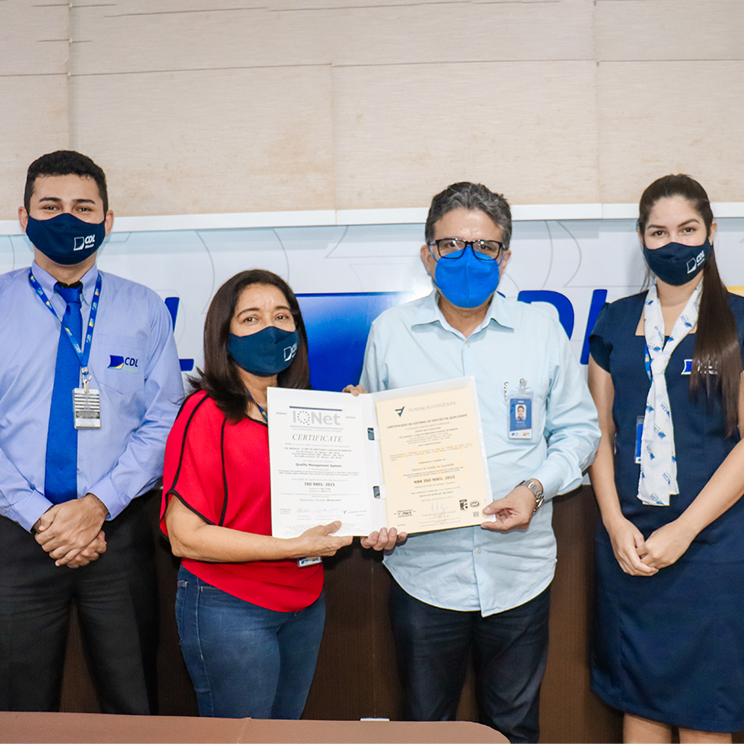 CDL Manaus: há mais de 18 anos certificada com a ISO 9001